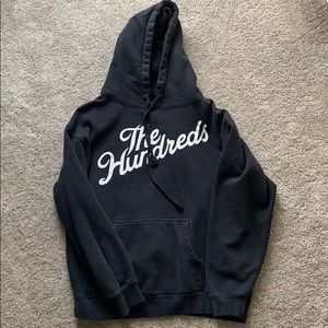 The Hundreds black and white hoodie